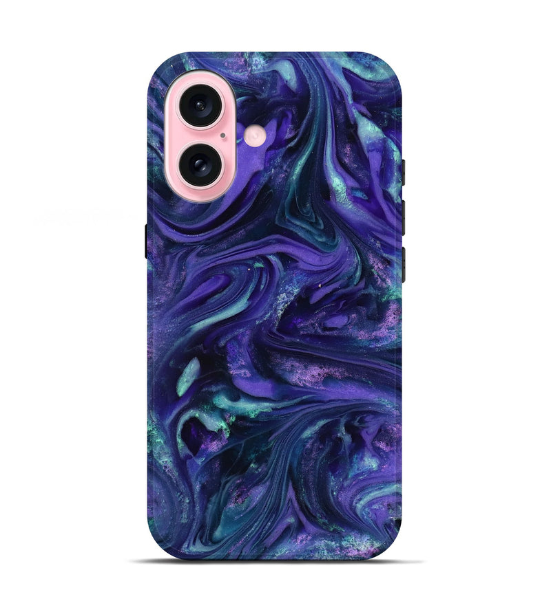 iPhone 17 ResinArt Live Edge Phone Case - Kaisen (Purple, 818265)
