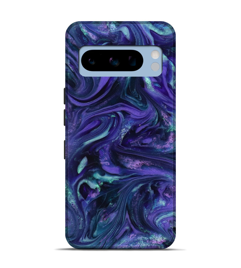 Pixel 8 Pro ResinArt Live Edge Phone Case - Kaisen (Purple, 818265)