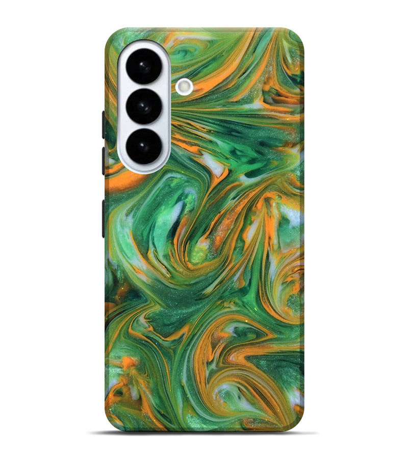 Galaxy S26 Plus ResinArt Live Edge Phone Case - Abbie (Neon, 818266)