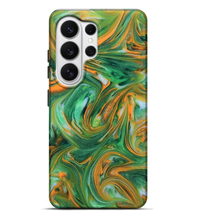 Galaxy S26 Ultra ResinArt Live Edge Phone Case - Abbie (Neon, 818266)
