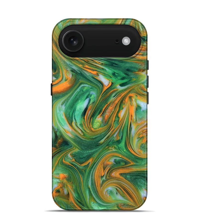 iPhone 17 Air ResinArt Live Edge Phone Case - Abbie (Neon, 818266)