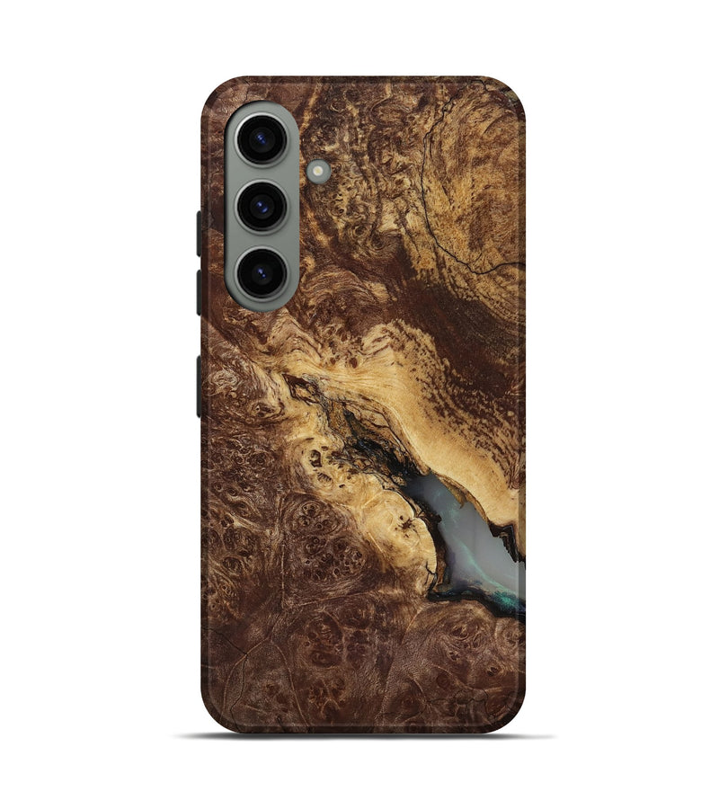 Galaxy S24 Wood Live Edge Phone Case - Manila (Wood Burl, 818267)