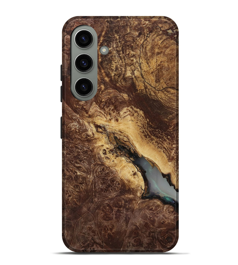 Galaxy S24 Plus Wood Live Edge Phone Case - Manila (Wood Burl, 818267)