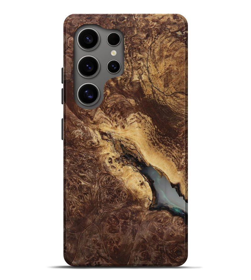 Galaxy S25 Ultra Wood Live Edge Phone Case - Manila (Wood Burl, 818267)