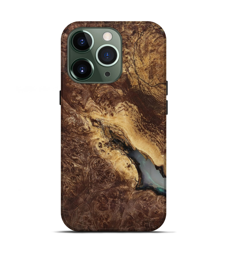 iPhone 13 Pro Wood Live Edge Phone Case - Manila (Wood Burl, 818267)
