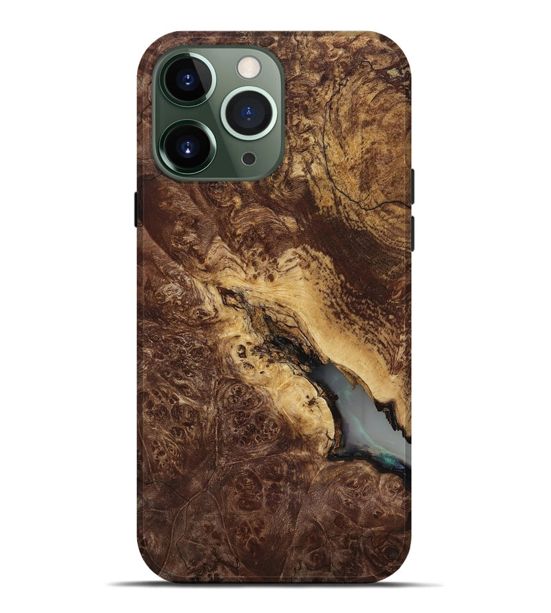 iPhone 13 Pro Max Wood Live Edge Phone Case - Manila (Wood Burl, 818267)