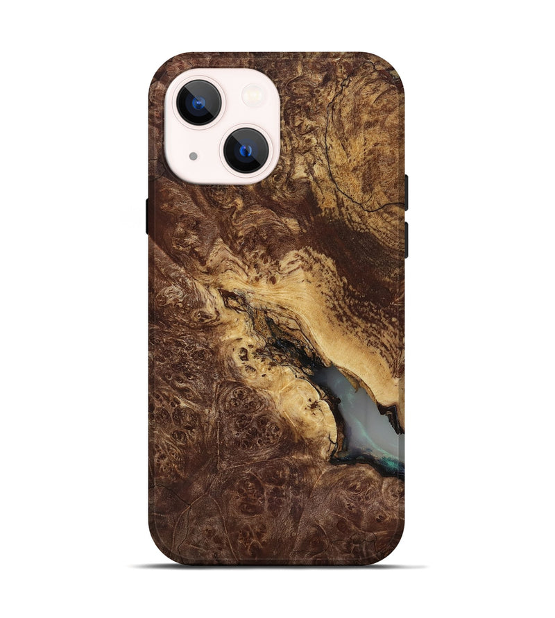 iPhone 14 Wood Live Edge Phone Case - Manila (Wood Burl, 818267)