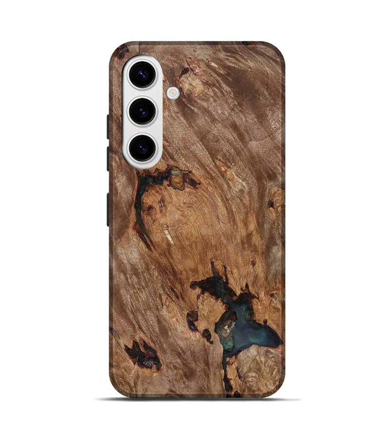 Galaxy S25 Wood Live Edge Phone Case - Debra (Wood Burl, 818268)