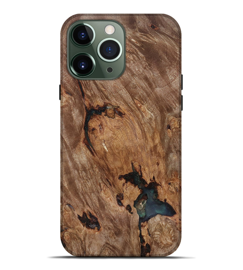 iPhone 13 Pro Max Wood Live Edge Phone Case - Debra (Wood Burl, 818268)