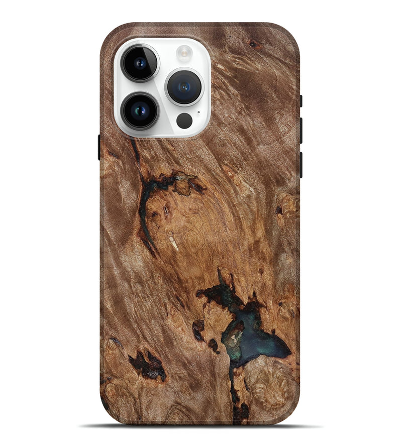 iPhone 15 Pro Max Wood Live Edge Phone Case - Debra (Wood Burl, 818268)