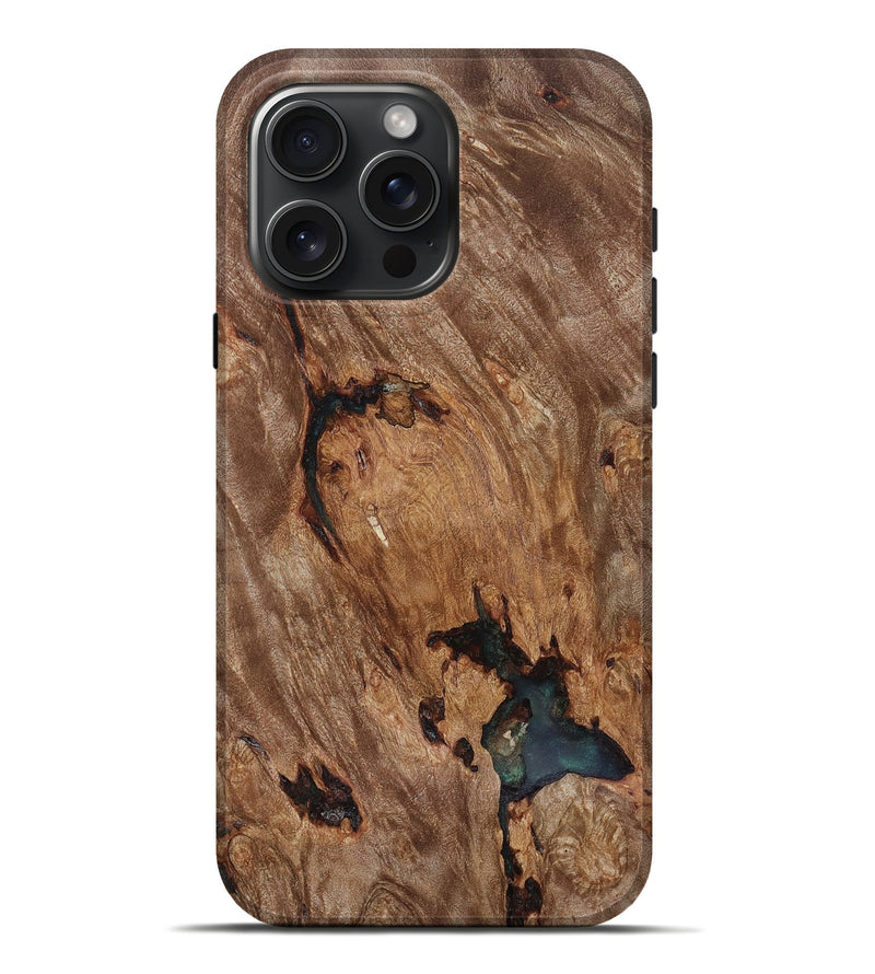 iPhone 16 Pro Max Wood Live Edge Phone Case - Debra (Wood Burl, 818268)