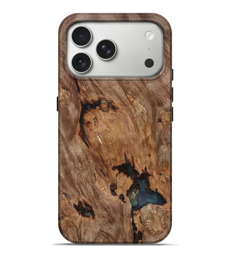 iPhone 17 Pro Max Wood Live Edge Phone Case - Debra (Wood Burl, 818268)