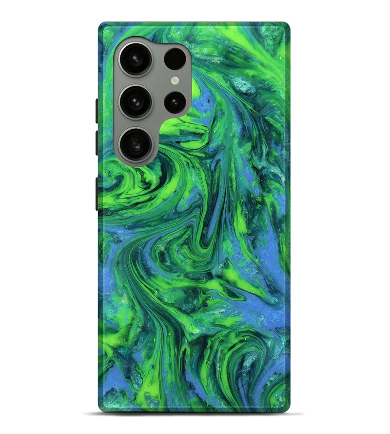 Galaxy S24 Ultra ResinArt Live Edge Phone Case - Merrill (Neon, 818270)
