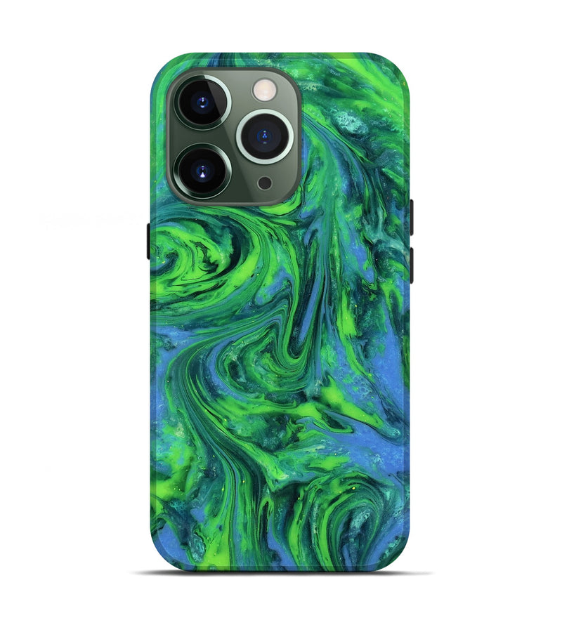 iPhone 13 Pro ResinArt Live Edge Phone Case - Merrill (Neon, 818270)