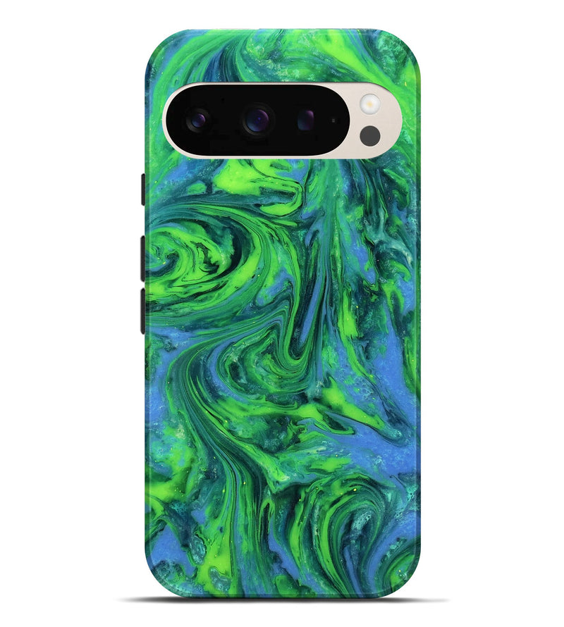 Pixel 10 Pro XL ResinArt Live Edge Phone Case - Merrill (Neon, 818270)