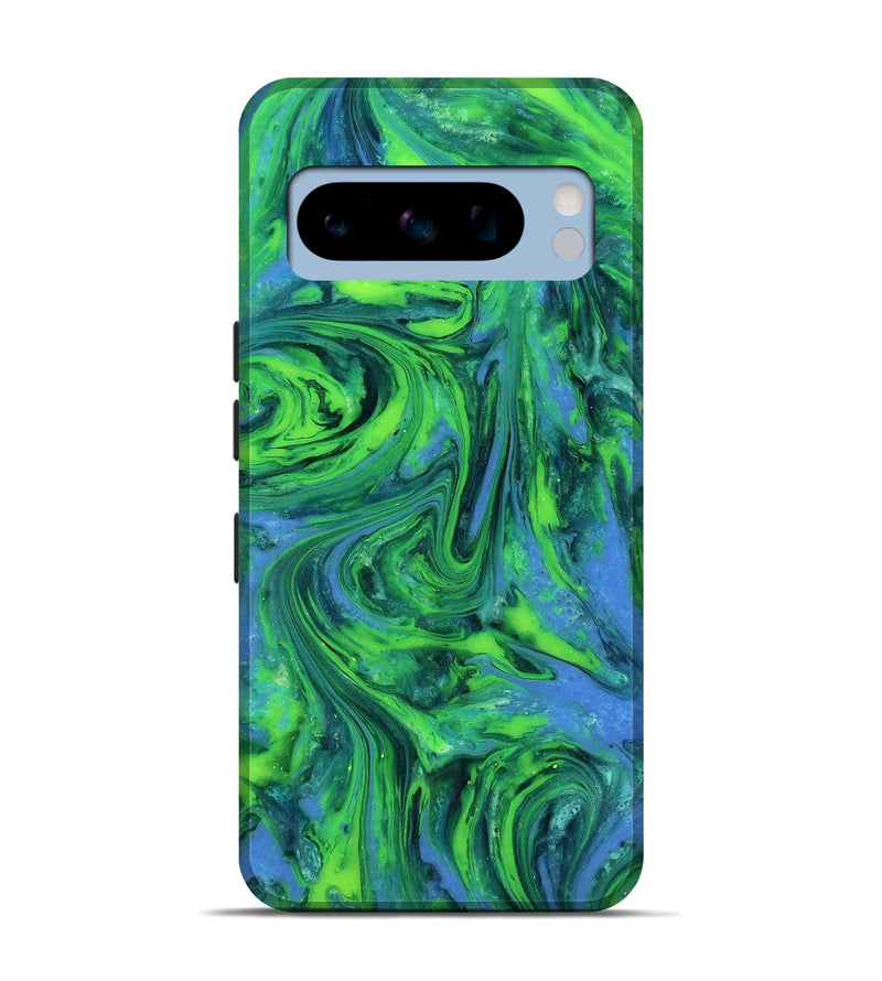 Pixel 8 Pro ResinArt Live Edge Phone Case - Merrill (Neon, 818270)