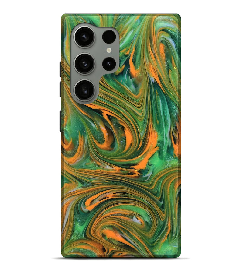 Galaxy S24 Ultra ResinArt Live Edge Phone Case - Kinley (Neon, 818272)