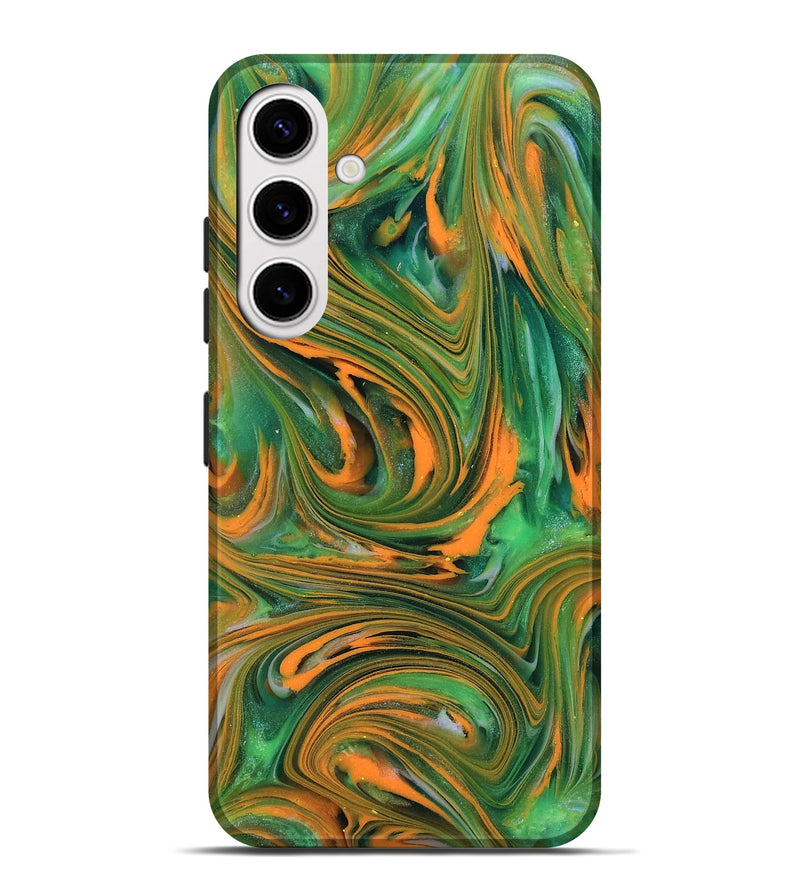 Galaxy S25 Plus ResinArt Live Edge Phone Case - Kinley (Neon, 818272)