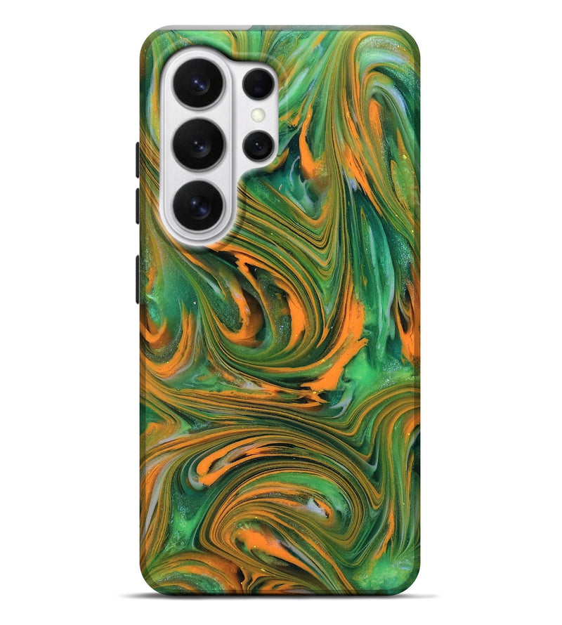 Galaxy S26 Ultra ResinArt Live Edge Phone Case - Kinley (Neon, 818272)