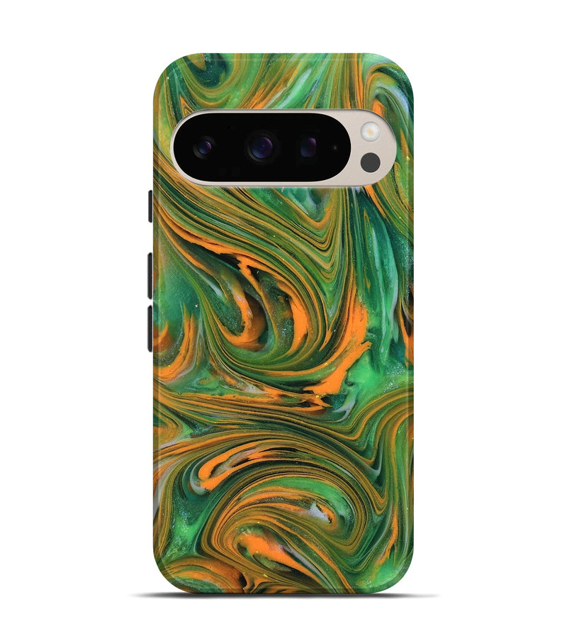 Pixel 10 Pro ResinArt Live Edge Phone Case - Kinley (Neon, 818272)
