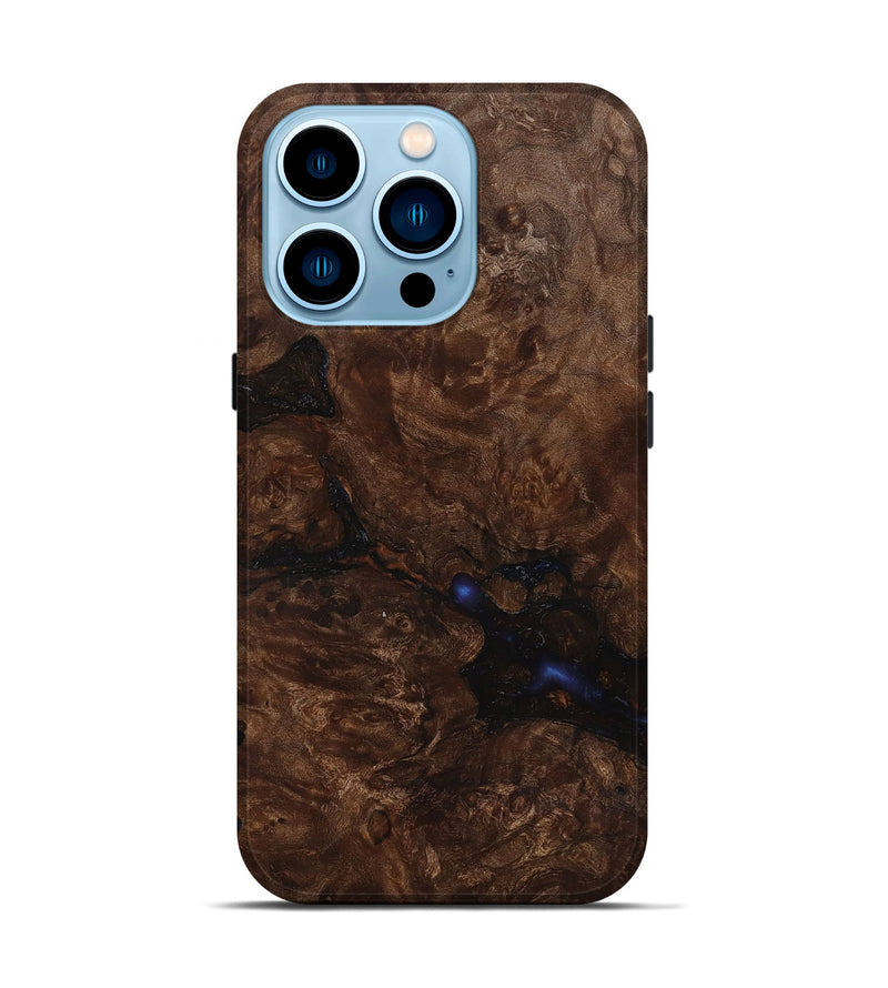 iPhone 14 Pro Wood Live Edge Phone Case - Milo (Wood Burl, 818275)