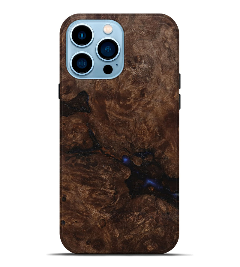 iPhone 14 Pro Max Wood Live Edge Phone Case - Milo (Wood Burl, 818275)