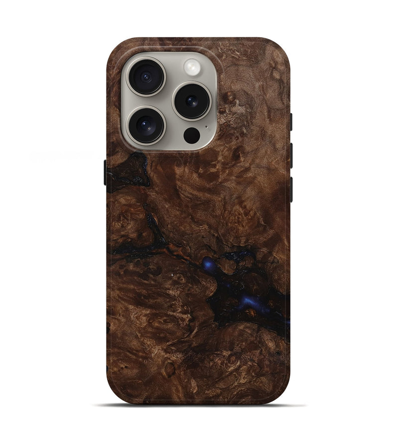 iPhone 16 Pro Wood Live Edge Phone Case - Milo (Wood Burl, 818275)