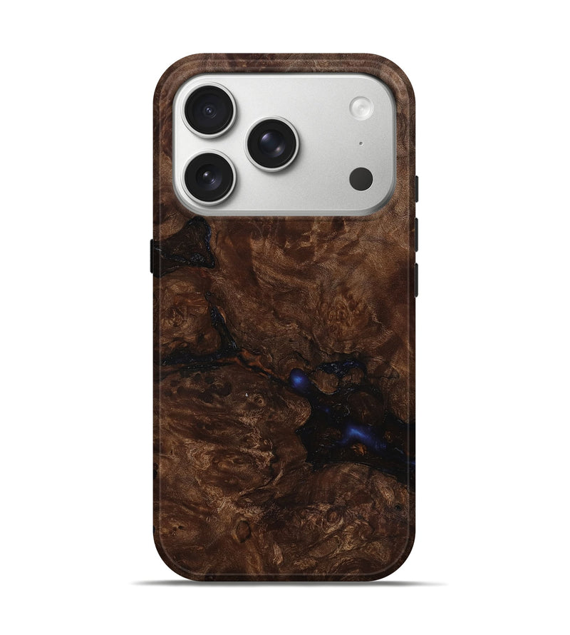 iPhone 17 Pro Wood Live Edge Phone Case - Milo (Wood Burl, 818275)