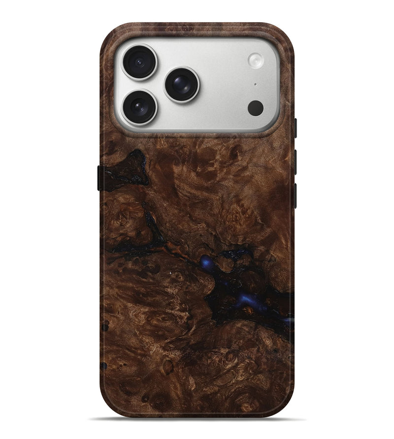 iPhone 17 Pro Max Wood Live Edge Phone Case - Milo (Wood Burl, 818275)