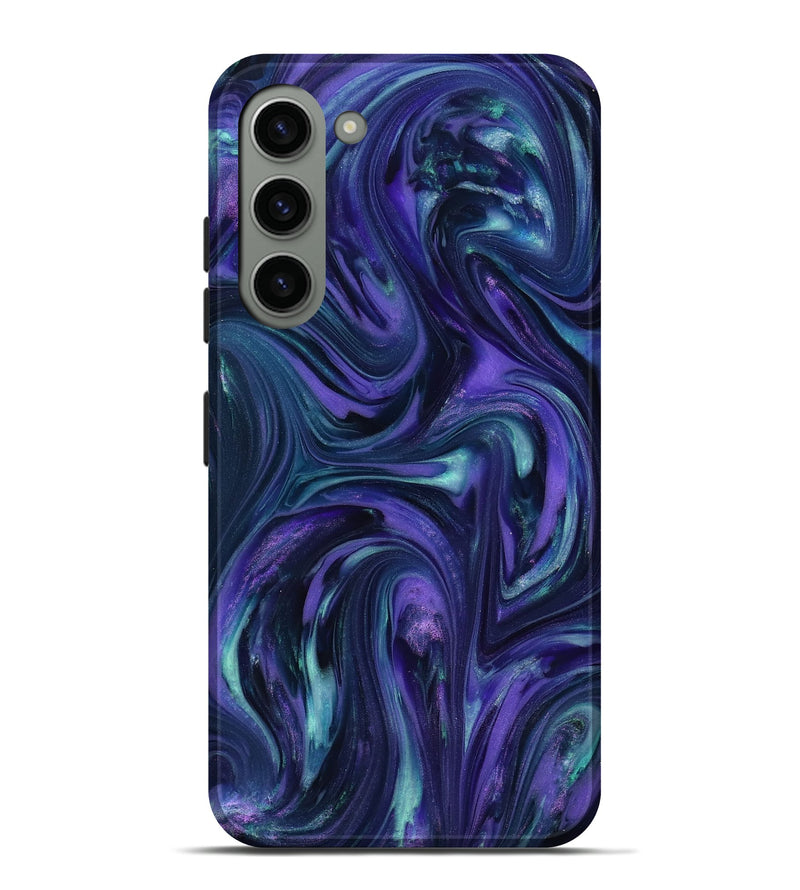 Galaxy S23 Plus ResinArt Live Edge Phone Case - Earl (Purple, 818276)