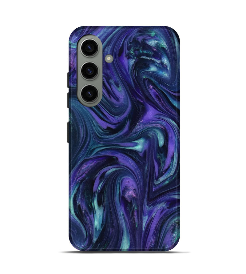 Galaxy S24 ResinArt Live Edge Phone Case - Earl (Purple, 818276)
