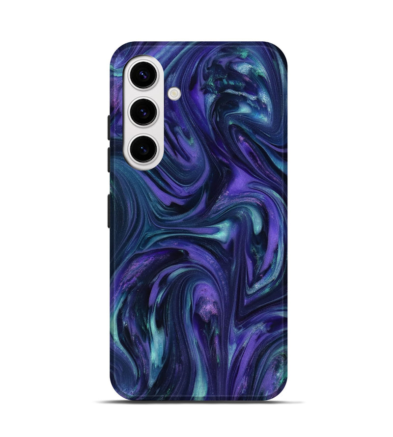 Galaxy S25 ResinArt Live Edge Phone Case - Earl (Purple, 818276)