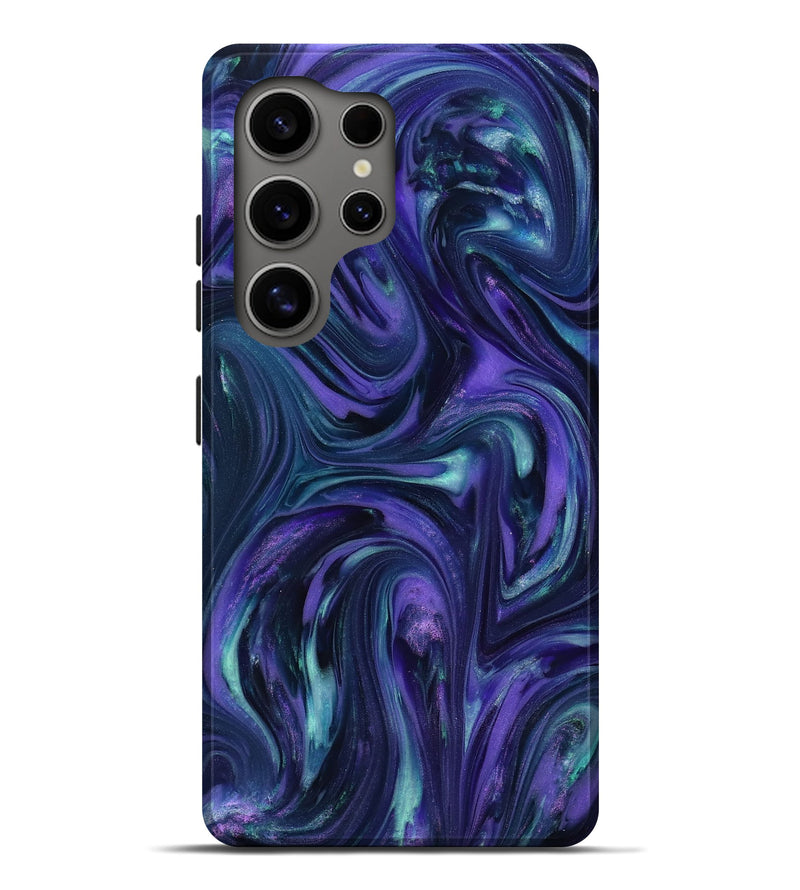 Galaxy S25 Ultra ResinArt Live Edge Phone Case - Earl (Purple, 818276)