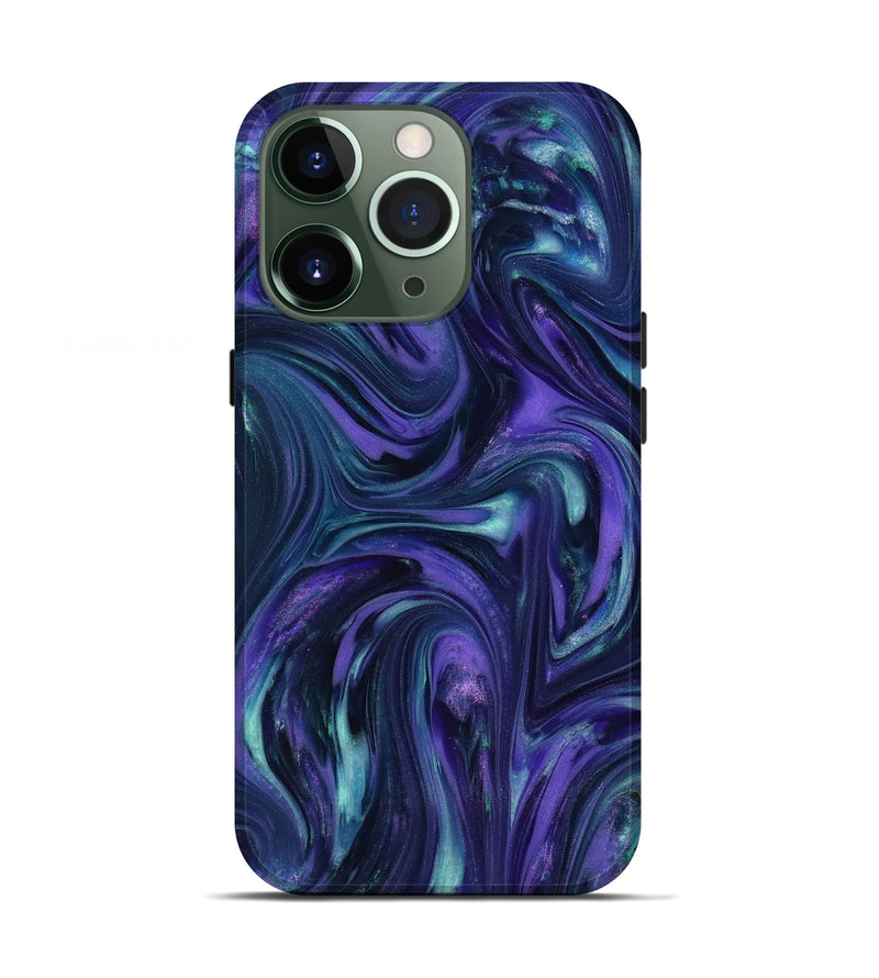 iPhone 13 Pro ResinArt Live Edge Phone Case - Earl (Purple, 818276)