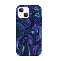 iPhone 14 ResinArt Live Edge Phone Case - Earl (Purple, 818276)