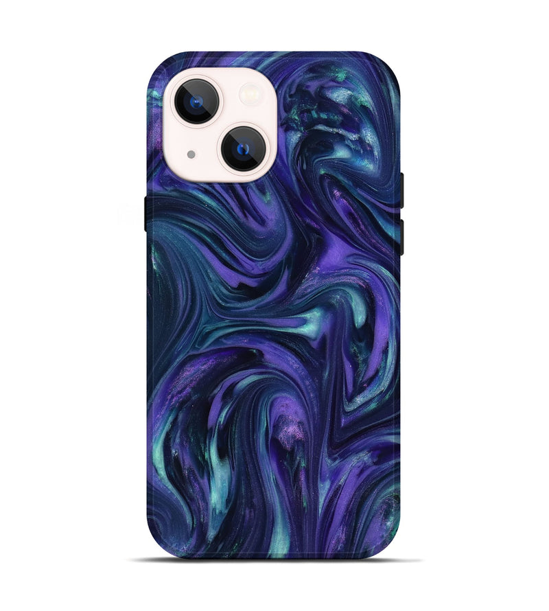 iPhone 14 ResinArt Live Edge Phone Case - Earl (Purple, 818276)