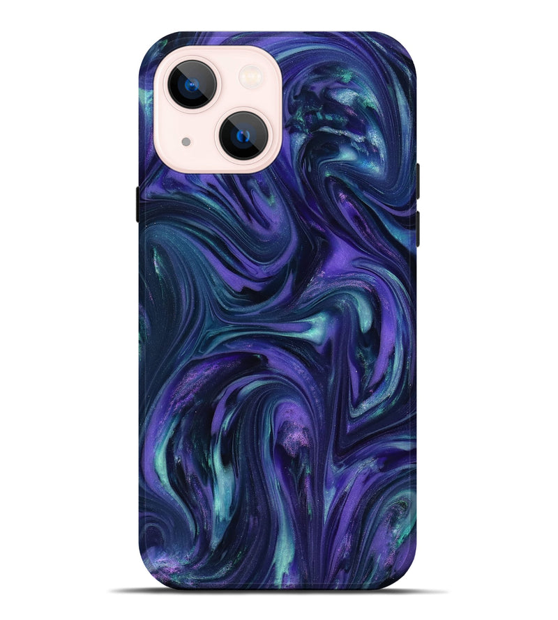 iPhone 14 Plus ResinArt Live Edge Phone Case - Earl (Purple, 818276)