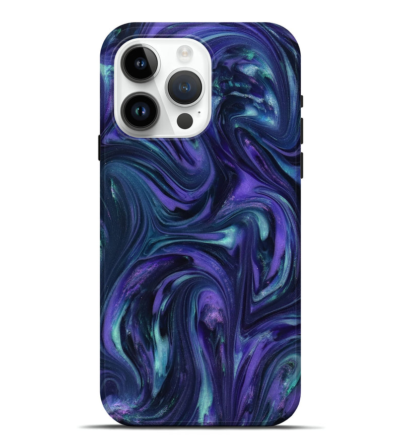 iPhone 15 Pro Max ResinArt Live Edge Phone Case - Earl (Purple, 818276)