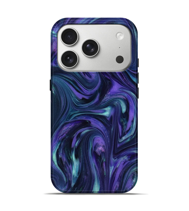 iPhone 17 Pro ResinArt Live Edge Phone Case - Earl (Purple, 818276)