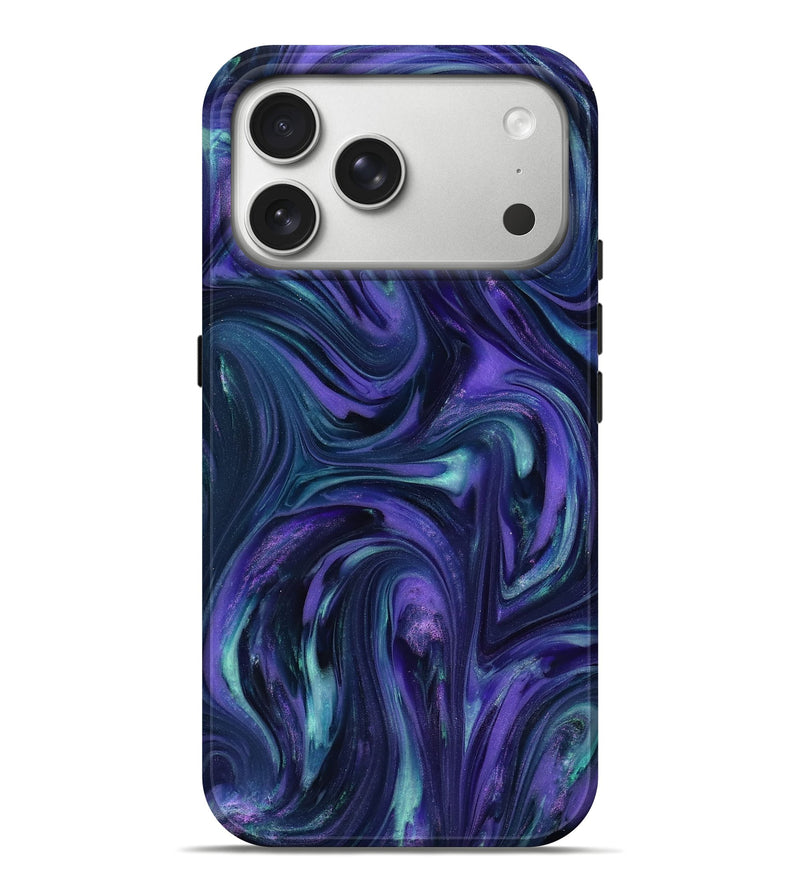 iPhone 17 Pro Max ResinArt Live Edge Phone Case - Earl (Purple, 818276)