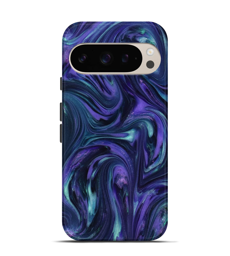Pixel 9 ResinArt Live Edge Phone Case - Earl (Purple, 818276)