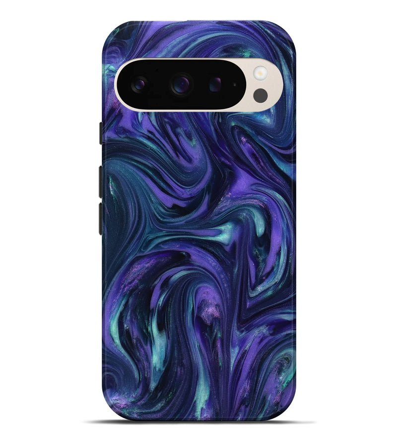 Pixel 9 Pro XL ResinArt Live Edge Phone Case - Earl (Purple, 818276)