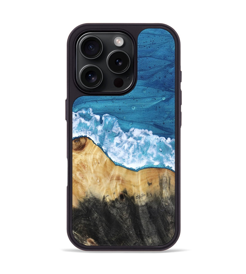 iPhone 16 Pro Wood Phone Case - Preston (Coastal, 818279)