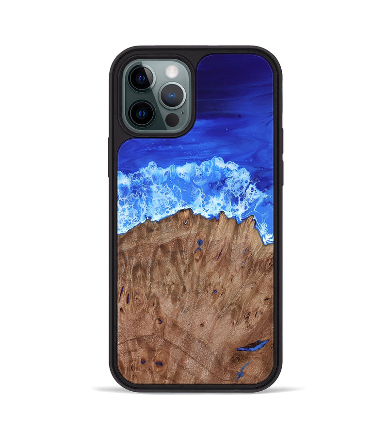 iPhone 12 Pro Wood Phone Case - Dayami (Coastal, 818280)