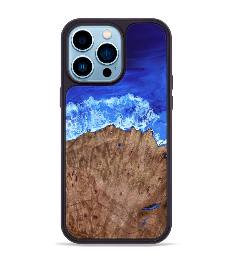 iPhone 14 Pro Max Wood Phone Case - Dayami (Coastal, 818280)