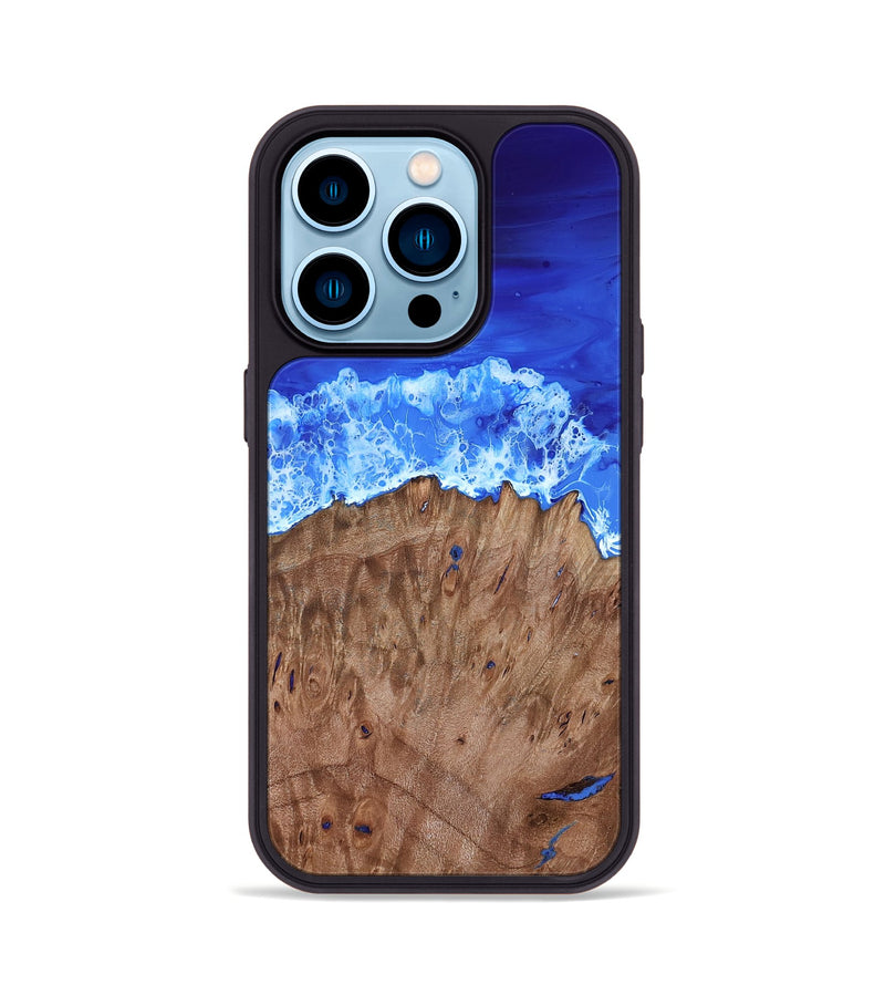 iPhone 14 Pro Wood Phone Case - Dayami (Coastal, 818280)