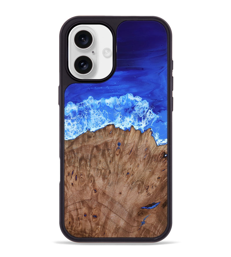iPhone 16 Plus Wood Phone Case - Dayami (Coastal, 818280)