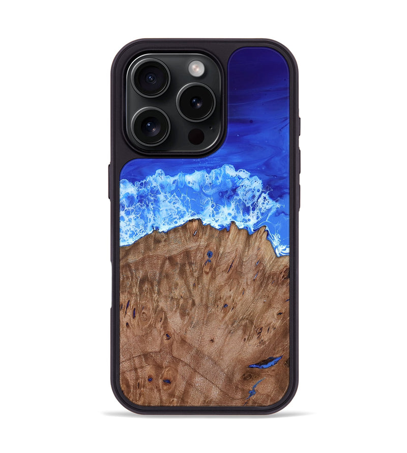 iPhone 16 Pro Wood Phone Case - Dayami (Coastal, 818280)