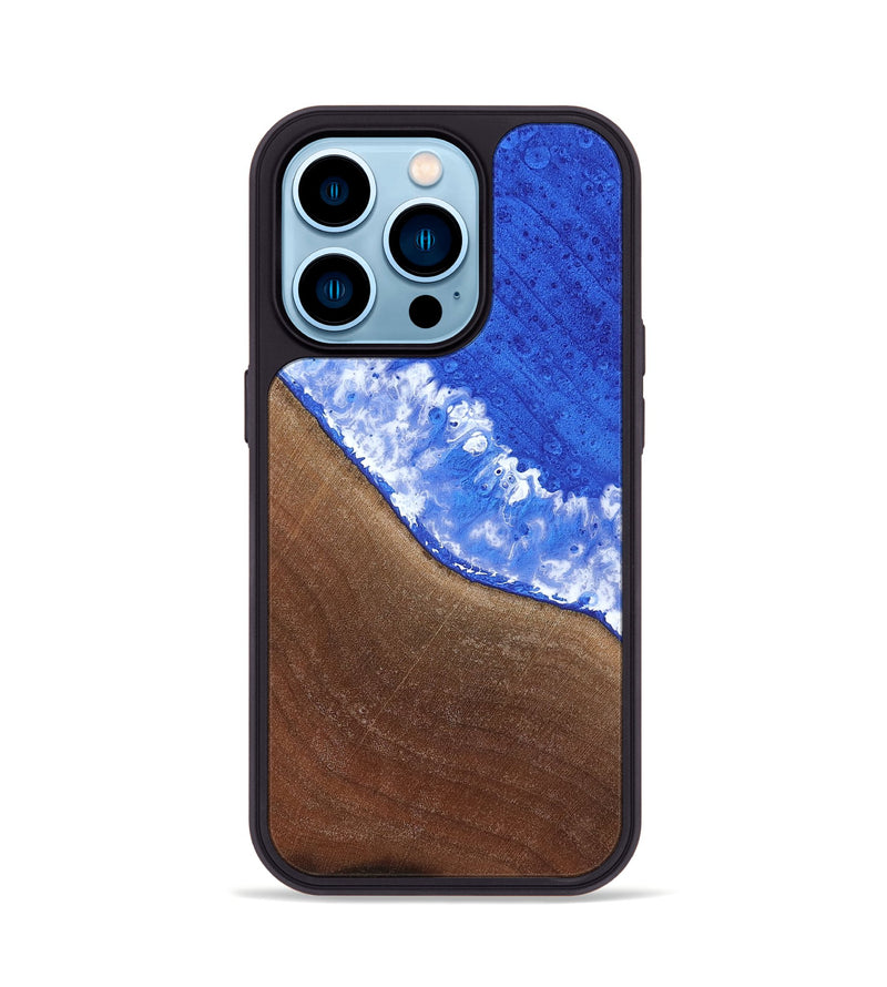 iPhone 14 Pro Wood Phone Case - Huey (Coastal, 818282)