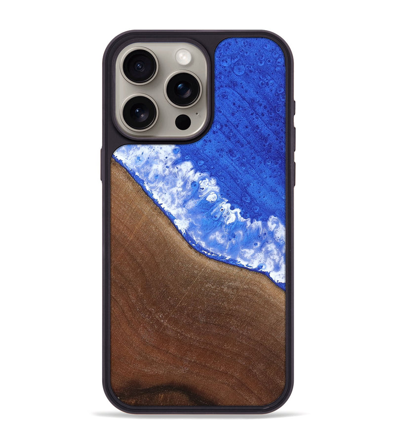 iPhone 15 Pro Max Wood Phone Case - Huey (Coastal, 818282)
